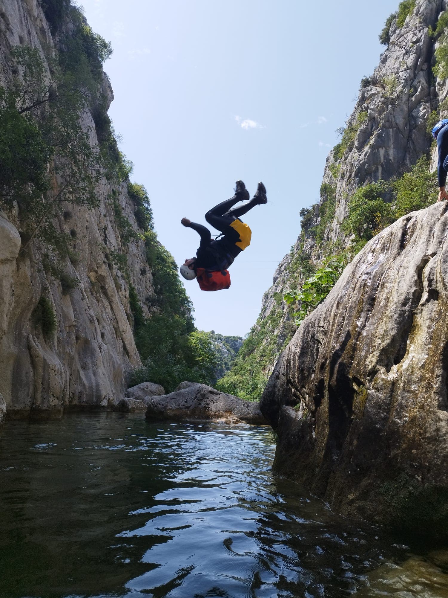 Canyoning on the Cetina